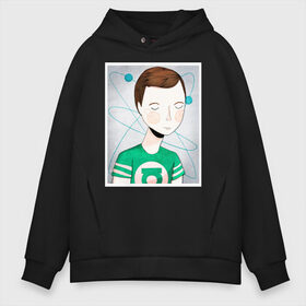 Мужское худи Oversize хлопок с принтом Sheldon Cooper в городе Новоалтайск, френч-терри — 70% хлопок, 30% полиэстер. Мягкий теплый начес внутри —100% хлопок | боковые карманы, эластичные манжеты и нижняя кромка, капюшон на магнитной кнопке | big bang theory | howard wolowitz | leonard hofstadter | penny | raj | sheldon cooper | stuart bloom | vdgerir | воловитц | леонард хофстедер | пэнни | радж | раджешь кутрапалли | тбв | теория большого взрыва | чак лорри | шелдон | шэлдон купе