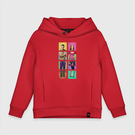 Детское худи Oversize хлопок с принтом Big Bang Theory collage в городе Новоалтайск, френч-терри — 70% хлопок, 30% полиэстер. Мягкий теплый начес внутри —100% хлопок | боковые карманы, эластичные манжеты и нижняя кромка, капюшон на магнитной кнопке | big bang theory | howard wolowitz | leonard hofstadter | penny | raj | sheldon cooper | stuart bloom | vdgerir | воловитц | леонард хофстедер | пэнни | радж | раджешь кутрапалли | тбв | теория большого взрыва | чак лорри | шелдон | шэл