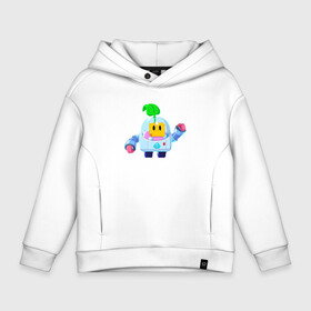 Детское худи Oversize хлопок с принтом BRAWL STARS SPROUT в городе Новоалтайск, френч-терри — 70% хлопок, 30% полиэстер. Мягкий теплый начес внутри —100% хлопок | боковые карманы, эластичные манжеты и нижняя кромка, капюшон на магнитной кнопке | 8 bit | 8 бит | bibi | brawl stars | crow | el brown | leon | leon shark | max | mr.p | sally leon | shark | sprout | stars | virus | werewolf | акула | биби | вирус | ворон | леон | оборотень | пингвин