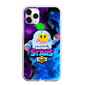 Чехол для iPhone 11 Pro Max матовый с принтом BRAWL STARS SPROUT в городе Новоалтайск, Силикон |  | 8 bit | 8 бит | bibi | brawl stars | crow | el brown | leon | leon shark | max | mr.p | sally leon | shark | sprout | stars | virus | werewolf | акула | биби | вирус | ворон | леон | оборотень | пингвин