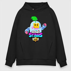 Мужское худи Oversize хлопок с принтом BRAWL STARS SPROUT в городе Новоалтайск, френч-терри — 70% хлопок, 30% полиэстер. Мягкий теплый начес внутри —100% хлопок | боковые карманы, эластичные манжеты и нижняя кромка, капюшон на магнитной кнопке | 8 bit | 8 бит | bibi | brawl stars | crow | el brown | leon | leon shark | max | mr.p | sally leon | shark | sprout | stars | virus | werewolf | акула | биби | вирус | ворон | леон | оборотень | пингвин