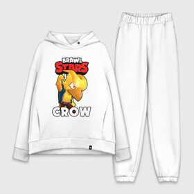 Женский костюм хлопок Oversize с принтом BRAWL STARS CROW PHOENIX в городе Новоалтайск,  |  | 8 bit | 8 бит | bibi | brawl stars | crow | el brown | leon | leon shark | max | mr.p | phoenix | sally leon | shark | sprout | stars | virus | werewolf | акула | биби | вирус | ворон | леон | оборотень | пингвин
