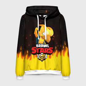 Мужская толстовка 3D с принтом BRAWL STARS CROW PHOENIX в городе Новоалтайск, 100% полиэстер | двухслойный капюшон со шнурком для регулировки, мягкие манжеты на рукавах и по низу толстовки, спереди карман-кенгуру с мягким внутренним слоем. | 8 bit | 8 бит | bibi | brawl stars | crow | el brown | leon | leon shark | max | mr.p | phoenix | sally leon | shark | sprout | stars | virus | werewolf | акула | биби | вирус | ворон | леон | оборотень | пингвин