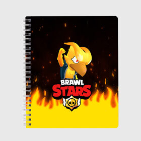 Тетрадь с принтом BRAWL STARS CROW PHOENIX в городе Новоалтайск, 100% бумага | 48 листов, плотность листов — 60 г/м2, плотность картонной обложки — 250 г/м2. Листы скреплены сбоку удобной пружинной спиралью. Уголки страниц и обложки скругленные. Цвет линий — светло-серый
 | 8 bit | 8 бит | bibi | brawl stars | crow | el brown | leon | leon shark | max | mr.p | phoenix | sally leon | shark | sprout | stars | virus | werewolf | акула | биби | вирус | ворон | леон | оборотень | пингвин