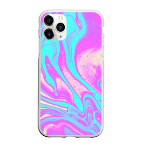 Чехол для iPhone 11 Pro Max матовый с принтом DIGITAL ART в городе Новоалтайск, Силикон |  | Тематика изображения на принте: abstraction | digital art | geometry | hexagon | neon | paints | stripes | texture | triangle | абстракция | брызги | геометрия | диджитал арт | краски | неон | неоновый | соты | текстура