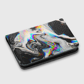 Картхолдер с принтом с принтом DIGITAL ABSTRACT GLITCH | ГЛИТЧ в городе Новоалтайск, натуральная матовая кожа | размер 7,3 х 10 см; кардхолдер имеет 4 кармана для карт; | abstraction | geometry | glitch | hexagon | neon | paints | stripes | texture | triangle | абстракция | брызги | геометрия | глитч | краски | неон | неоновый | соты | текстура