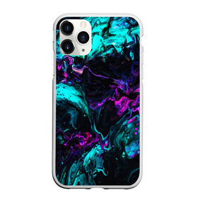 Чехол для iPhone 11 Pro Max матовый с принтом ABSTRACT в городе Новоалтайск, Силикон |  | Тематика изображения на принте: abstraction | geometry | hexagon | neon | paints | stripes | texture | triangle | абстракция | брызги | геометрия | краски | неон | неоновый | соты | текстура