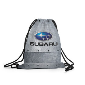 Рюкзак-мешок 3D с принтом SUBARU в городе Новоалтайск, 100% полиэстер | плотность ткани — 200 г/м2, размер — 35 х 45 см; лямки — толстые шнурки, застежка на шнуровке, без карманов и подкладки | Тематика изображения на принте: 2020 | auto | forester | impreza | outback | sport | sti | subaru | tribeca | wrx | авто | автомобиль | автомобильные | аутбек | бренд | врх | импреза | марка | машины | оутбек | спорт | сти | субару | трибека | форестер