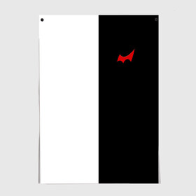 Постер с принтом Monokuma в городе Новоалтайск, 100% бумага
 | бумага, плотность 150 мг. Матовая, но за счет высокого коэффициента гладкости имеет небольшой блеск и дает на свету блики, но в отличии от глянцевой бумаги не покрыта лаком | anime | bear | danganronpa | monokuma | teddy | аниме | анимэ | медведь | монокума | черно белый медведь