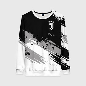 Женский свитшот 3D с принтом Juventus F.C. в городе Новоалтайск, 100% полиэстер с мягким внутренним слоем | круглый вырез горловины, мягкая резинка на манжетах и поясе, свободная посадка по фигуре | calcio | club | cr7 | cristiano ronaldo | dybala | football | full highlights | goals | italia | juventus | napoli | roma | serie a | белый | италия | клуб | форма | черный | ювентус