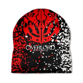 Шапка 3D с принтом Overlord в городе Новоалтайск, 100% полиэстер | универсальный размер, печать по всей поверхности изделия | overlord | айнз | аниме | оверлорд