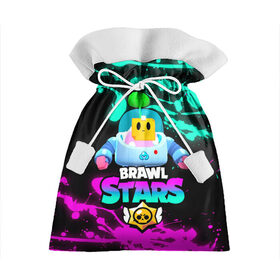 Подарочный 3D мешок с принтом BRAWL STARS (SPROUT) [24] в городе Новоалтайск, 100% полиэстер | Размер: 29*39 см | Тематика изображения на принте: 8 bit | android | brawl | brawl stars | clash | clash royale | game | leon | royale | sprout | stars | андроид | игра | кольт | леон | мобильные игры | спраут
