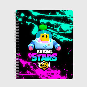 Тетрадь с принтом BRAWL STARS (SPROUT) [24] в городе Новоалтайск, 100% бумага | 48 листов, плотность листов — 60 г/м2, плотность картонной обложки — 250 г/м2. Листы скреплены сбоку удобной пружинной спиралью. Уголки страниц и обложки скругленные. Цвет линий — светло-серый
 | 8 bit | android | brawl | brawl stars | clash | clash royale | game | leon | royale | sprout | stars | андроид | игра | кольт | леон | мобильные игры | спраут