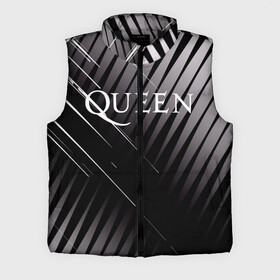 Мужской жилет утепленный 3D с принтом Queen в городе Новоалтайск,  |  | 3d | queen | британская | группа | исполнитель | лого | логотип | музыканты | надпись | рок | эмблема