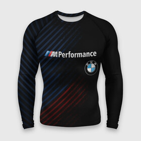 Мужской рашгард 3D с принтом BMW PERFORMANCE в городе Новоалтайск,  |  | bmw | абстракция | авто | автомобиль | бмв | лого | логотип | машина | скорость