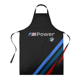 Фартук 3D с принтом BMW POWER CARBON в городе Новоалтайск, 100% полиэстер | общий размер — 65 х 85 см, ширина нагрудника — 26 см, горловина — 53 см, длина завязок — 54 см, общий обхват в поясе — 173 см. Принт на завязках и на горловине наносится с двух сторон, на основной части фартука — только с внешней стороны | bmw | carbon power | абстракция | авто | автомобиль | бмв | карбон | лого | логотип | машина | скорость