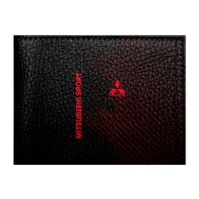 Обложка для студенческого билета с принтом MITSUBISHI в городе Новоалтайск, натуральная кожа | Размер: 11*8 см; Печать на всей внешней стороне | mitsubishi | sport | авто | автомобиль | лого | логотип | митсубиси | митсубиши | спорт | текстура