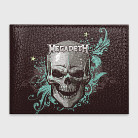 Обложка для студенческого билета с принтом Megadeth в городе Новоалтайск, натуральная кожа | Размер: 11*8 см; Печать на всей внешней стороне | Тематика изображения на принте: countdown to extinction | бас | гитара | группа | дэйв мастейн | кико лоурейро | лос анджелес | метал | трэш | хард рок | хеви метал