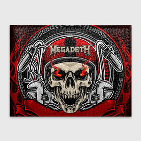 Обложка для студенческого билета с принтом Megadeth в городе Новоалтайск, натуральная кожа | Размер: 11*8 см; Печать на всей внешней стороне | Тематика изображения на принте: countdown to extinction | бас | гитара | группа | дэйв мастейн | кико лоурейро | лос анджелес | метал | трэш | хард рок | хеви метал