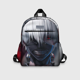 Детский рюкзак 3D с принтом TOKYO GHOUL | ТОКИЙСКИЙ ГУЛЬ (Z) в городе Новоалтайск, 100% полиэстер | лямки с регулируемой длиной, сверху петелька, чтобы рюкзак можно было повесить на вешалку. Основное отделение закрывается на молнию, как и внешний карман. Внутри дополнительный карман. По бокам два дополнительных кармашка | anime | heroes | kaneki | manga | tokyo ghoul | аниме | герои | канеки | манга | токийский гуль | токио гуль