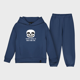 Детский костюм хлопок Oversize с принтом UNDERTALE в городе Новоалтайск,  |  | Тематика изображения на принте: asriel dreemurr | chara | frisk | gaster blaster | sans | undertale | азриэль дримурр | андертейл | андрайн | гастер | меттатон | санс | фриск | чара