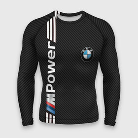 Мужской рашгард 3D с принтом BMW CARBON в городе Новоалтайск,  |  | bmw | carbon | абстракция | авто | автомобиль | бмв | карбон | лого | логотип | машина | скорость