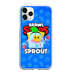 Чехол для iPhone 11 Pro матовый с принтом BRAWL STARS SPROUT в городе Новоалтайск, Силикон |  | 8 bit | 8 бит | bibi | brawl stars | crow | el brown | leon | leon shark | max | mr.p | phoenix | sally leon | shark | sprout | stars | virus | werewolf | акула | биби | вирус | ворон | леон | оборотень | пингвин