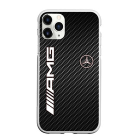 Чехол для iPhone 11 Pro Max матовый с принтом MERCEDES CARBON в городе Новоалтайск, Силикон |  | amg | carbon | mercedes | авто | автомобиль | иномарка | карбон | логотип | машина | мерседес | текстура