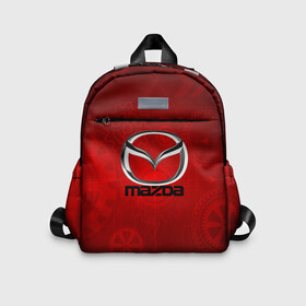 Детский рюкзак 3D с принтом MAZDA в городе Новоалтайск, 100% полиэстер | лямки с регулируемой длиной, сверху петелька, чтобы рюкзак можно было повесить на вешалку. Основное отделение закрывается на молнию, как и внешний карман. Внутри дополнительный карман. По бокам два дополнительных кармашка | Тематика изображения на принте: amg | auto | bmw | honda | jdm | mercedes | nissan | porsche | racing | sport | toyota | автомобил | автомобильные | киа | лексус | марка | машины | митсубиси | ниссан | порше | спорт | субару | тесла | тойота | хонда