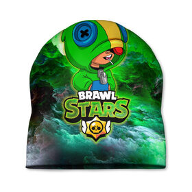 Шапка 3D с принтом Space Leon Brawl Stars в городе Новоалтайск, 100% полиэстер | универсальный размер, печать по всей поверхности изделия | Тематика изображения на принте: brawl stars | brawl stars leon | leon | leon green | leon зеленый | бравл старс | зеленый леон | леон | леон огонь | леон старс | скин зеленый