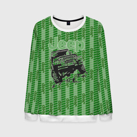 Мужской свитшот 3D с принтом Jeep в городе Новоалтайск, 100% полиэстер с мягким внутренним слоем | круглый вырез горловины, мягкая резинка на манжетах и поясе, свободная посадка по фигуре | auto | car sketch | jeep | авто | автомобильные | кар | лексус | машины | скетч