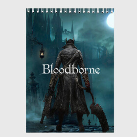Скетчбук с принтом Bloodborne в городе Новоалтайск, 100% бумага
 | 48 листов, плотность листов — 100 г/м2, плотность картонной обложки — 250 г/м2. Листы скреплены сверху удобной пружинной спиралью | Тематика изображения на принте: bloodborne | bloodborne 2 | esport | game | playstation | бладборн | игра | киберспорт | киберспортсмен | порождение крови