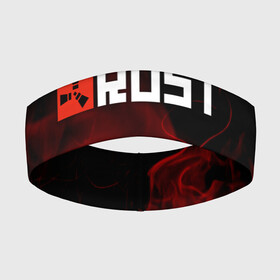 Повязка на голову 3D с принтом RUST в городе Новоалтайск,  |  | dayz | facepunch | rust | state of decay | survival | the forest | this war of mine | выживалка rust | раст