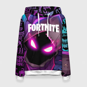 Женская толстовка 3D с принтом FORTNITE. в городе Новоалтайск, 100% полиэстер  | двухслойный капюшон со шнурком для регулировки, мягкие манжеты на рукавах и по низу толстовки, спереди карман-кенгуру с мягким внутренним слоем. | fortnite | fortnite 2 | fortnite x | marshmello | маршмелло | фортнайт | фортнайт 2 | фортнайт глава 2