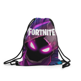 Рюкзак-мешок 3D с принтом FORTNITE. в городе Новоалтайск, 100% полиэстер | плотность ткани — 200 г/м2, размер — 35 х 45 см; лямки — толстые шнурки, застежка на шнуровке, без карманов и подкладки | Тематика изображения на принте: fortnite | fortnite 2 | fortnite x | marshmello | маршмелло | фортнайт | фортнайт 2 | фортнайт глава 2