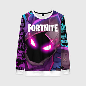 Женский свитшот 3D с принтом FORTNITE. в городе Новоалтайск, 100% полиэстер с мягким внутренним слоем | круглый вырез горловины, мягкая резинка на манжетах и поясе, свободная посадка по фигуре | fortnite | fortnite 2 | fortnite x | marshmello | маршмелло | фортнайт | фортнайт 2 | фортнайт глава 2
