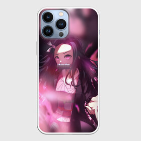 Чехол для iPhone 13 Pro Max с принтом NEZUKO | DEMON SLAYER KIMETSU NO YAIBA | КЛИНОК РАССЕКАЮЩИЙ ДЕМОНОВ в городе Новоалтайск,  |  | Тематика изображения на принте: demon slayer | kimetsu no yaiba | nezuko | shinobu | slayer | tanjiro | zenitsu | гию томиока | зенитцу | иноске хашибира | клинок рассекающий демонов | незуко | танджиро | шинобу кочо