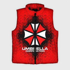 Мужской жилет утепленный 3D с принтом Umbrella Corporation в городе Новоалтайск,  |  | game | resident evil 3 | umbrella corporation | амбрелла | амбрелла корпорейшн | военная и фармацевтическая корпорация | игра | игры | умбрелла