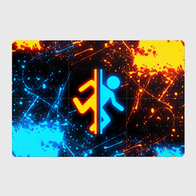 Магнитный плакат 3Х2 с принтом PORTAL 2 | ПОРТАЛ 2 в городе Новоалтайск, Полимерный материал с магнитным слоем | 6 деталей размером 9*9 см | aperture laboratories | glados | half life | portal | portal 2 | valve | гладос | портал | портал 2 | халф лайф | челл