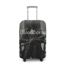 Чехол для чемодана 3D с принтом Bloodborne в городе Новоалтайск, 86% полиэфир, 14% спандекс | двустороннее нанесение принта, прорези для ручек и колес | bloodborne | bloodborne 2 | esport | game | playstation | бладборн | игра | киберспорт | киберспортсмен | порождение крови
