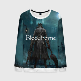 Мужской свитшот 3D с принтом Bloodborne. в городе Новоалтайск, 100% полиэстер с мягким внутренним слоем | круглый вырез горловины, мягкая резинка на манжетах и поясе, свободная посадка по фигуре | bloodborne | bloodborne 2 | esport | game | playstation | бладборн | игра | киберспорт | киберспортсмен | порождение крови