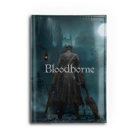 Обложка для автодокументов с принтом Bloodborne. в городе Новоалтайск, натуральная кожа |  размер 19,9*13 см; внутри 4 больших “конверта” для документов и один маленький отдел — туда идеально встанут права | Тематика изображения на принте: bloodborne | bloodborne 2 | esport | game | playstation | бладборн | игра | киберспорт | киберспортсмен | порождение крови