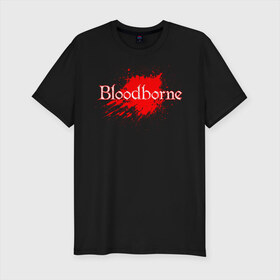 Мужская футболка премиум с принтом Bloodborne. в городе Новоалтайск, 92% хлопок, 8% лайкра | приталенный силуэт, круглый вырез ворота, длина до линии бедра, короткий рукав | bloodborne | bloodborne 2 | esport | game | playstation | бладборн | игра | киберспорт | киберспортсмен | порождение крови