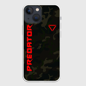 Чехол для iPhone 13 mini Predator Military | Предатор (Z): в городе Новоалтайск, | | hunting grounds | predator | зубы | предатор | придатар | придатор | хищник