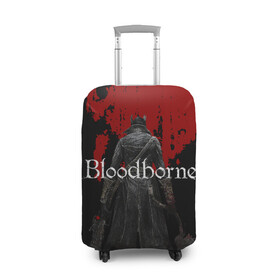 Чехол для чемодана 3D с принтом Bloodborne. в городе Новоалтайск, 86% полиэфир, 14% спандекс | двустороннее нанесение принта, прорези для ручек и колес | bloodborne | bloodborne 2 | esport | game | playstation | бладборн | игра | киберспорт | киберспортсмен | порождение крови