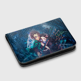 Картхолдер с принтом с принтом KIMETSU NO YAIBA в городе Новоалтайск, натуральная матовая кожа | размер 7,3 х 10 см; кардхолдер имеет 4 кармана для карт; | Тематика изображения на принте: demon slayer | kimetsu no yaiba | nezuko | shinobu | slayer | tanjiro | zenitsu | гию томиока | зенитцу | иноске хашибира | клинок рассекающий демонов | незуко | танджиро | шинобу кочо