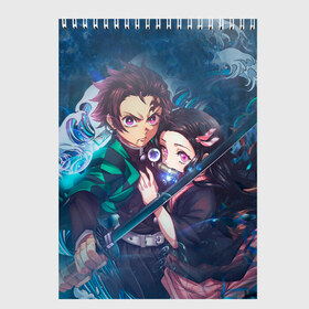 Скетчбук с принтом KIMETSU NO YAIBA в городе Новоалтайск, 100% бумага
 | 48 листов, плотность листов — 100 г/м2, плотность картонной обложки — 250 г/м2. Листы скреплены сверху удобной пружинной спиралью | demon slayer | kimetsu no yaiba | nezuko | shinobu | slayer | tanjiro | zenitsu | гию томиока | зенитцу | иноске хашибира | клинок рассекающий демонов | незуко | танджиро | шинобу кочо