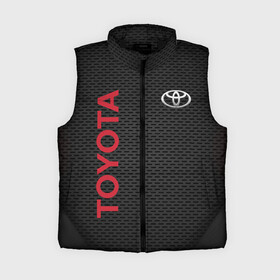 Женский жилет утепленный 3D с принтом TOYOTA  ТОЙОТА (Z) в городе Новоалтайск,  |  | 2020 | alphard | auto | camry | corolla | highlander | hilux | land cruiser 200 | prado | rav4 | sport | supra | toyota | tundra | авто | автомобиль | автомобильные | альфард | бренд | камри | марка | машины | спорт | тойота