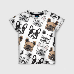 Детская футболка 3D с принтом БОСТОН ТЕРЬЕР | BOSTON TERRIER в городе Новоалтайск, 100% гипоаллергенный полиэфир | прямой крой, круглый вырез горловины, длина до линии бедер, чуть спущенное плечо, ткань немного тянется | Тематика изображения на принте: dog | бостон терьер | друг человека | другу | кинолог | лабрадор | мохнатый | пес | пёсель | пёсик | подарок | подруге | собака | собакен | собаки | собачка | собачнику