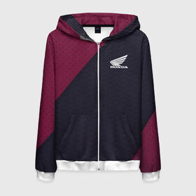 Мужская толстовка 3D на молнии с принтом HONDA в городе Новоалтайск, 100% полиэстер | длина до линии бедра, манжеты и пояс оформлены мягкой тканевой резинкой, двухслойный капюшон со шнурком для регулировки, спереди молния, по бокам два кармана | 2020 | accord | auto | civic | honda | moto | motocycled | sport | авто | автомобиль | автомобильные | аккорд | акорд | бренд | марка | машины | мото | мотоциклисту | спорт | хонда | цивик